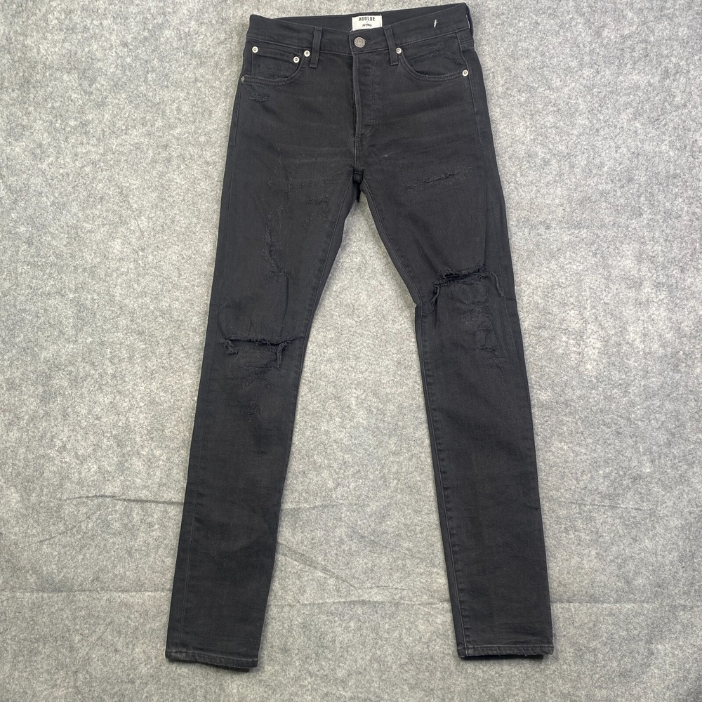 Agolde X A$ap Ferg Super Skinny In Grit Mens 29 Designer Style af004-2075